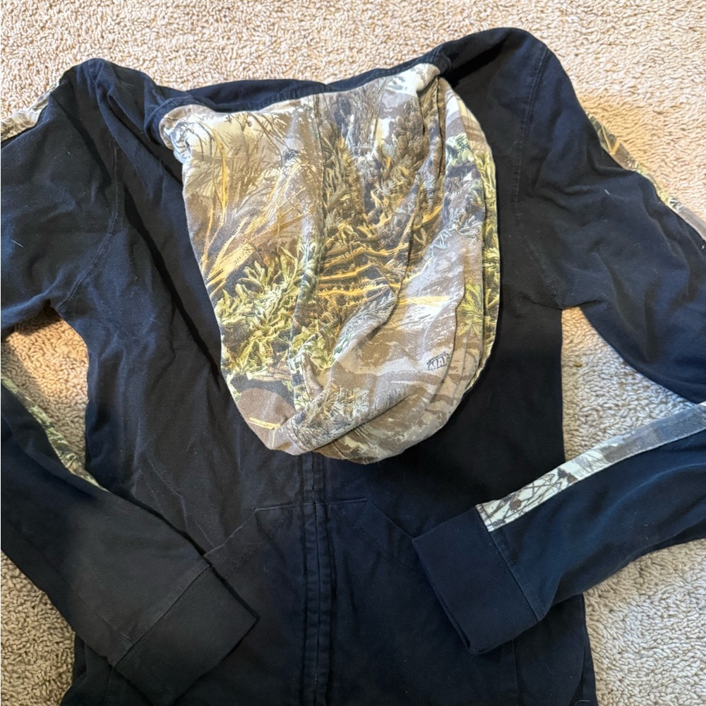 Georgia Bulldogs Black Zip-Up Hoodie Jacket - Picture 3 of 3